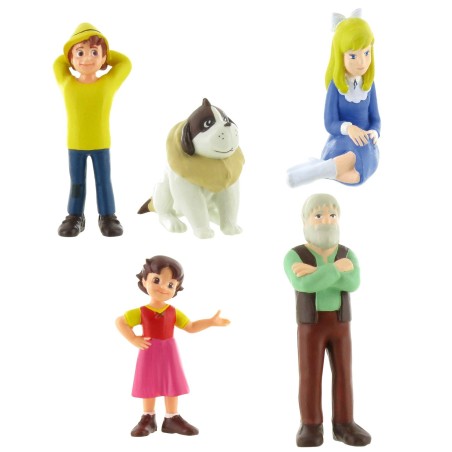 Heidi - Figurenset mit 5 Spielfiguren