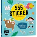 555 Sticker - Faultier, Dino, Pirat & Co.