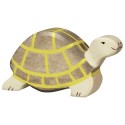 Holztiger Holzfigur Schildkröte