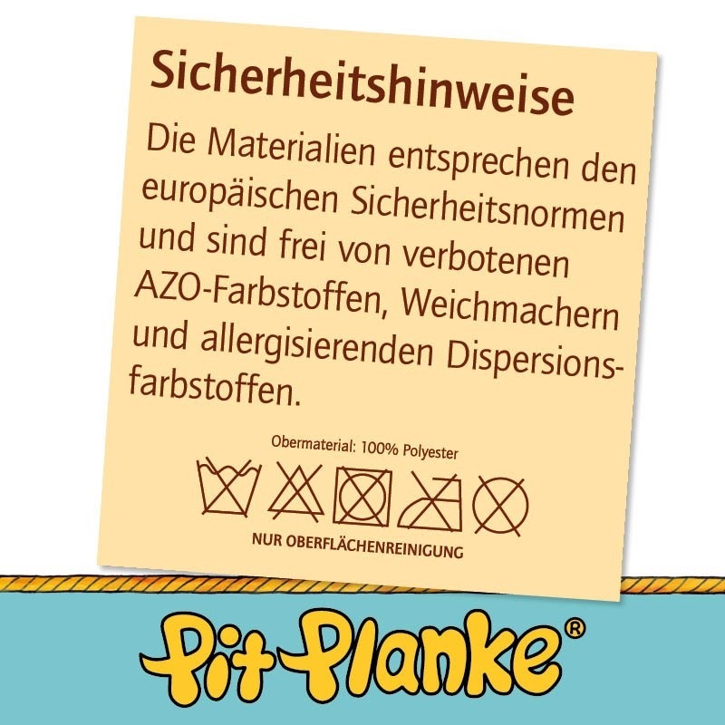 Turnbeutel Pirat Pit Planke von Lutz Mauder