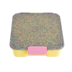 Little Lunch Box Co Znünibox Bento Five - Glitter Gelb