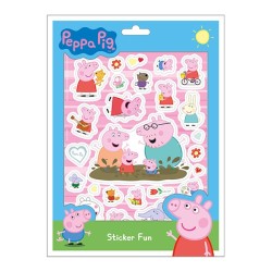 Stickerset Peppa Pig - Peppa Wutz