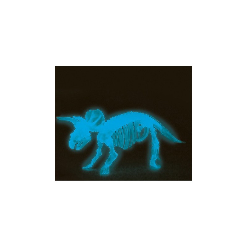 Triceratops Leuchtskelett zum Ausgraben