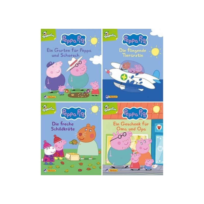 Peppa Pig - Peppa Wutz 13-16 - 4 Mini-Bücher