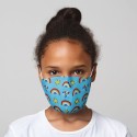 Mund-Nasen-Maske Regenbogen für Kinder