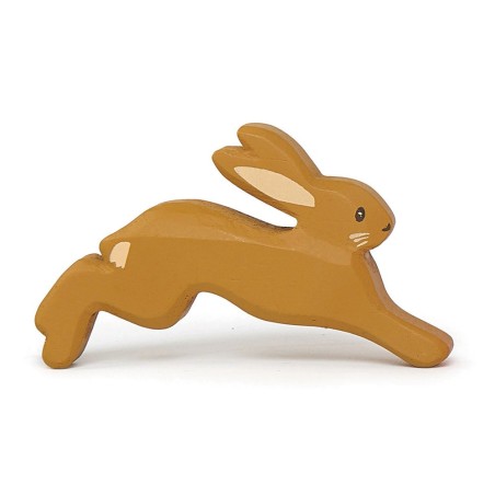 Holztier Hase in braun von Tender Leaf Toys