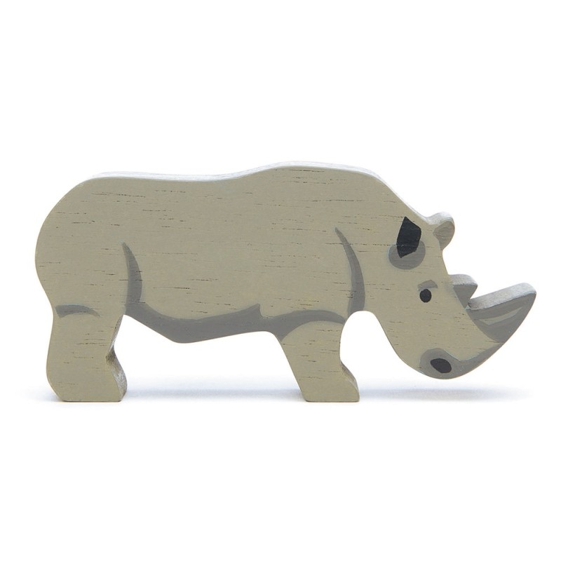 Holztier Nashorn von Tender Leaf Toys