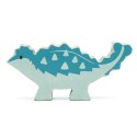 Holztier Dino Ankylosaurus von Tender Leaf Toys