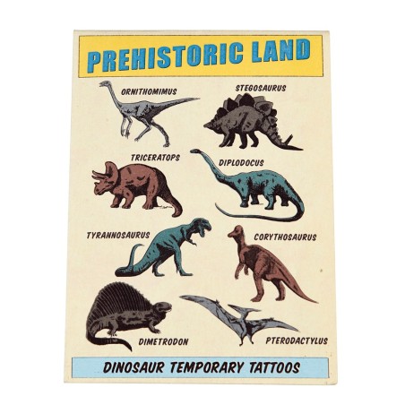Tattoos Dinosaurier Pehistoric Land von Rex London