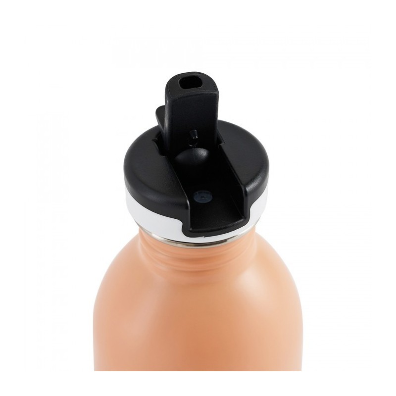Trinkflasche Ricemimi in pfirsichfarben von Noodoll und 24Bottles