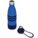Yumbox Aqua - Edelstahl Trinkflasche mit Trageband in blau