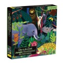 Glow in the Dark Puzzle Dschungel mit 500 Teilen