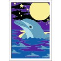 Malen nach Zahlen Malset Kleiner Delfin