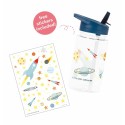 Trinkflasche Weltall Space von A Little Lovely Company