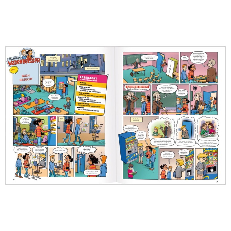 GEOlino Redaktion Wadenbeisser - Krimi-Comics (Band 6)