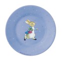 Melamin Teller Peter Rabbit - Peter Hase in blau