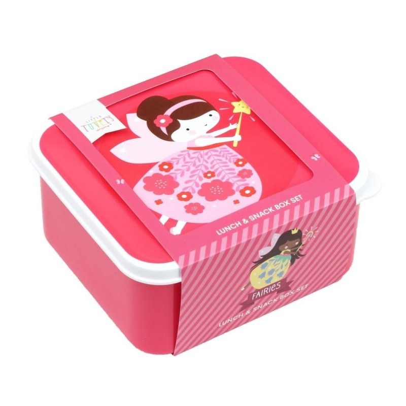 Znüni- und Lunchbox Set Fairy Fee von A Little Lovely Company