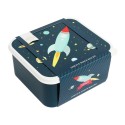 Znüni- und Lunchbox Set Weltall Space von A Little Lovely Company