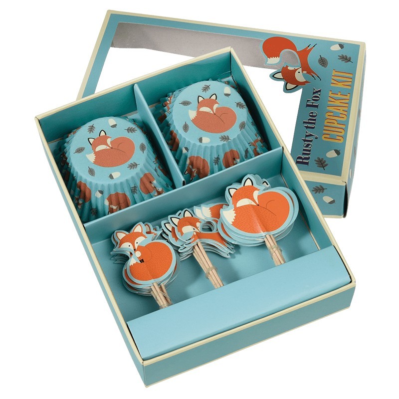 Muffinförmchen Fuchs Rusty von Rex London