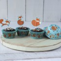 Muffinförmchen Fuchs Rusty von Rex London