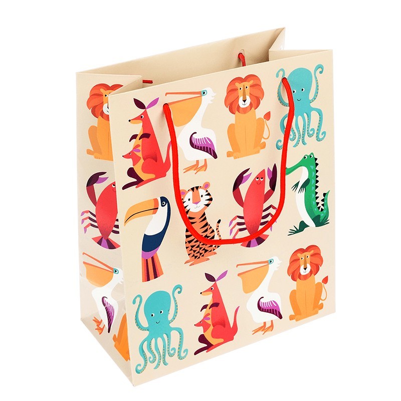 Geschenktasche Colourful Creatures von Rex London