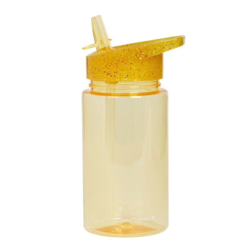 Trinkflasche Glitzer gold von A Little Lovely Company