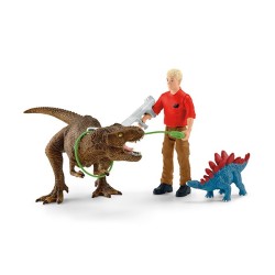 Schleich Dinosaurier Tyrannosaurus Rex Angriff