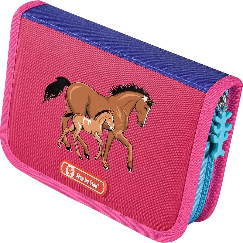 Schulthek Step by Step Lucky Horses 2in1 bunt