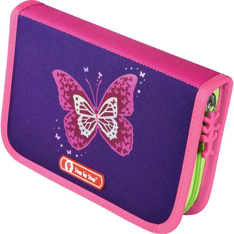 Schulthek Step by Step Shiny Butterfly 2in1 bunt