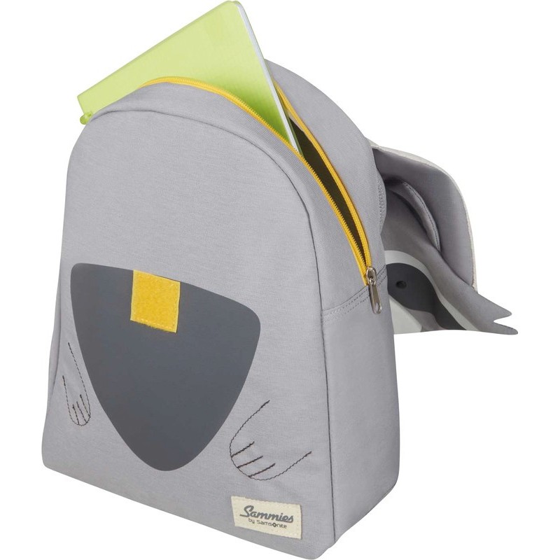 Kinderrucksack Waschbär Happy Sammies grau