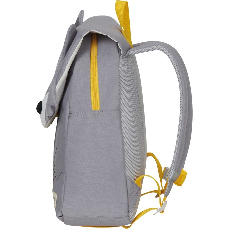 Kinderrucksack Waschbär Happy Sammies grau