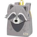 Kinderrucksack Waschbär Happy Sammies grau