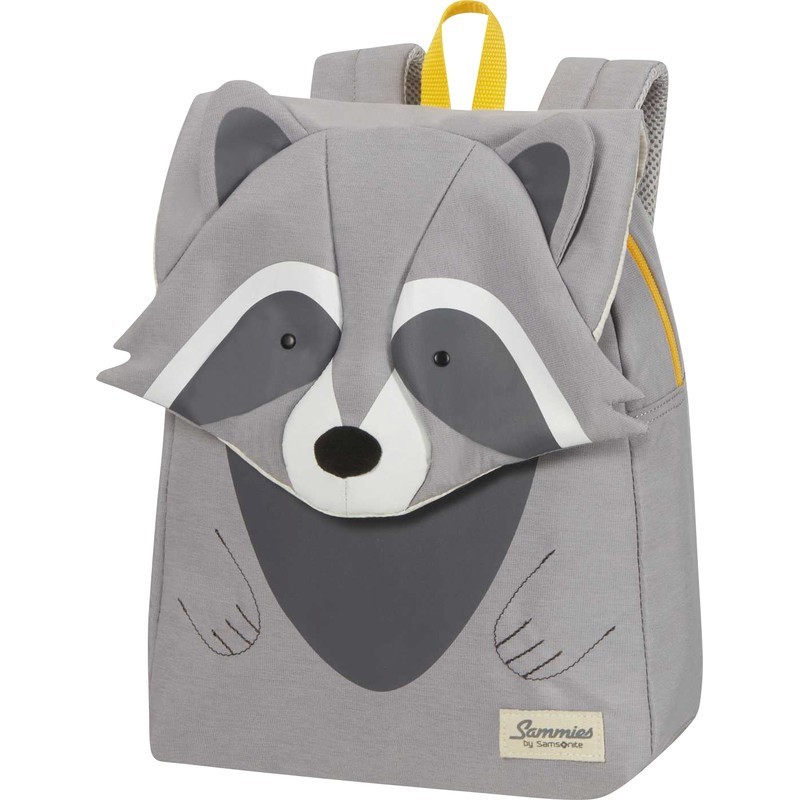 Kinderrucksack Waschbär Happy Sammies grau