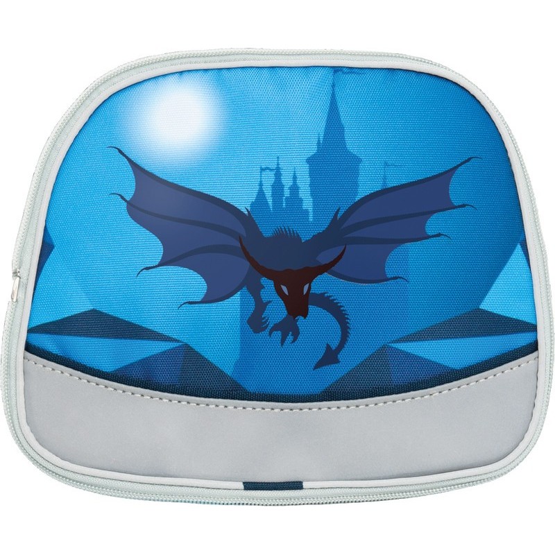 Schulrucksack Funki Flexy-Bag Dragon World blau