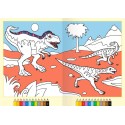 Malen nach Zahlen CreArt Dinosaurier