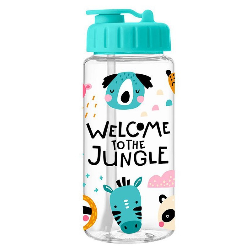 Trinkflasche Welcome to the Jungle bunt