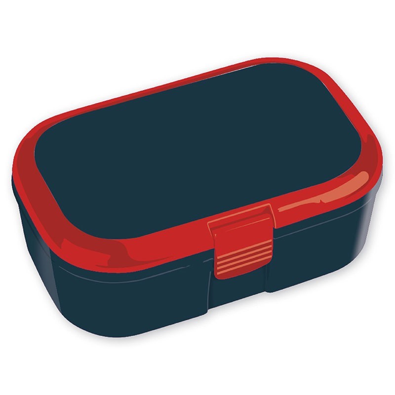Znünibox blau & rot von Lutz Mauder