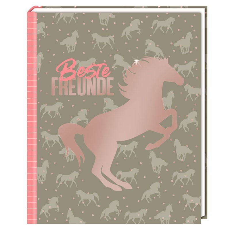 Freundebuch Beste Freunde I love horses