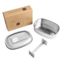 Lunchbox Edelstahl Magic Sterne rot