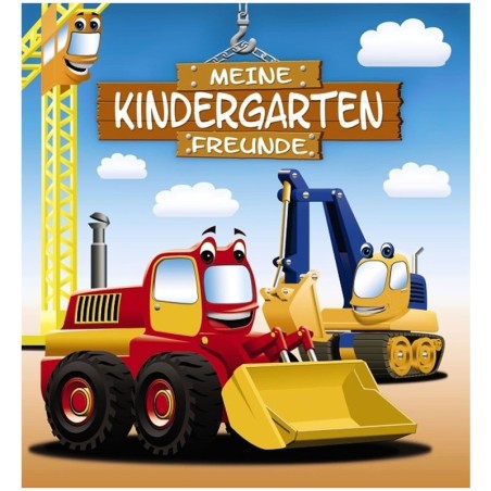 Freundebuch Bagger Meine Kindergartenfreunde