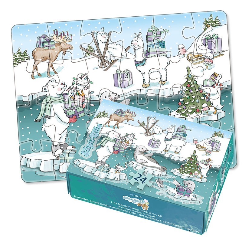 Mini Puzzle Winterzauber